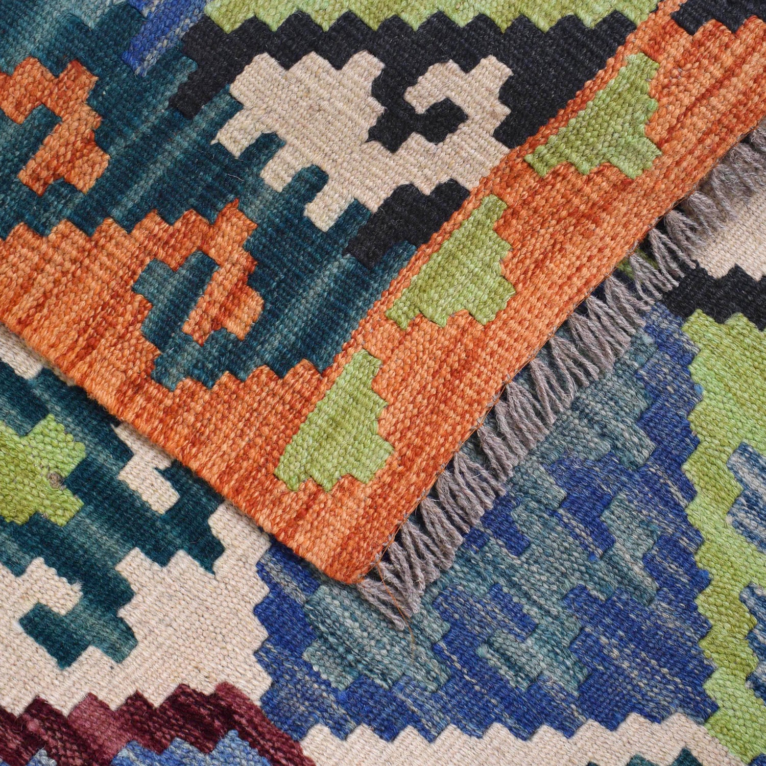 Handmade Vegetable Kelim Runner 2' 9" x 9' 8" ft / 83 x 295 cm - No. B29477