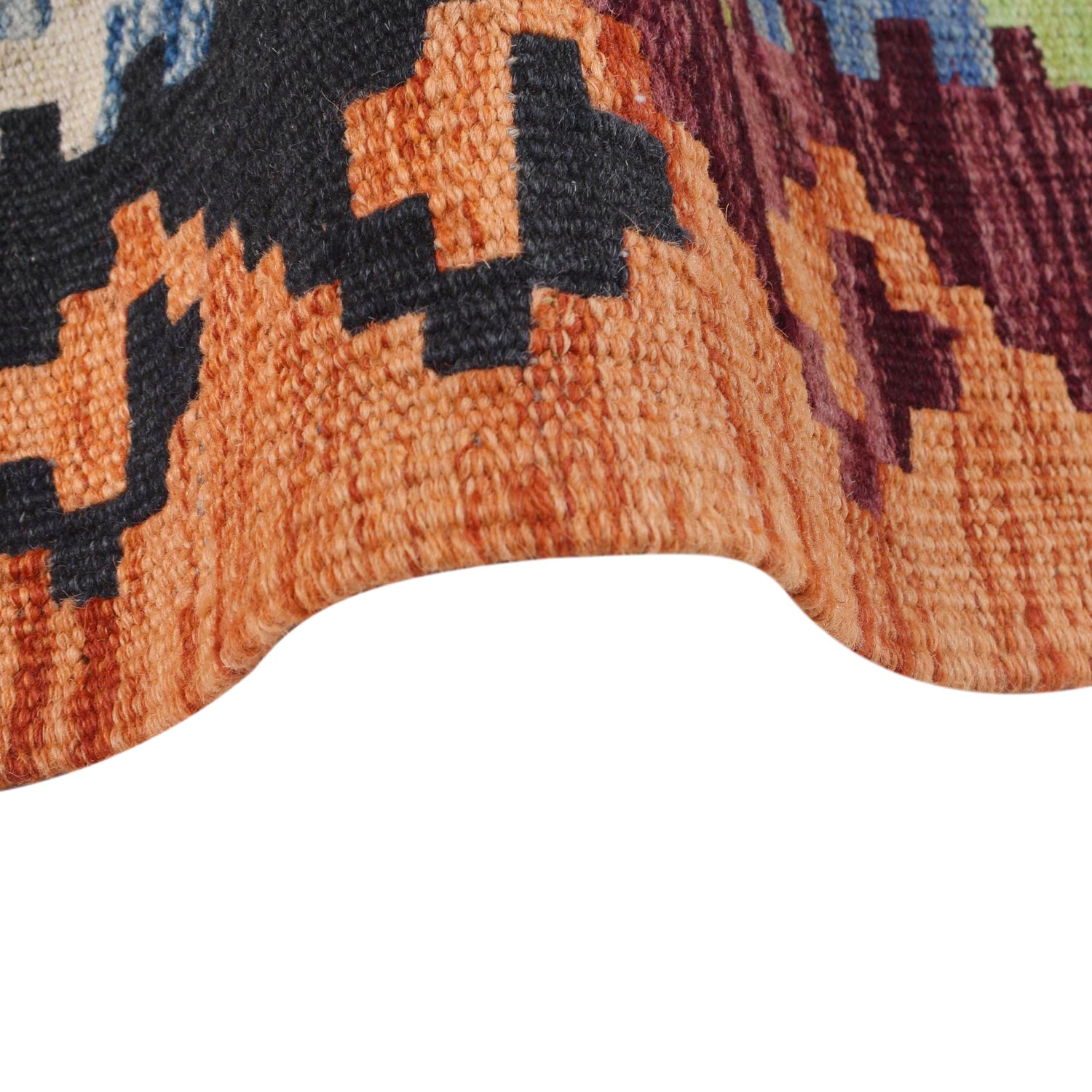 Handmade Vegetable Kelim Runner 2' 9" x 9' 8" ft / 83 x 295 cm - No. B29477