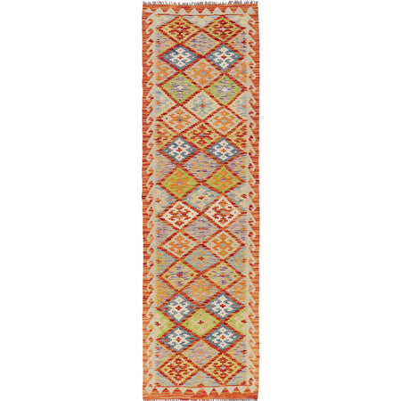 Long Kilim Runner 2' 6" x 9' 0" ft / 76 x 274 cm - No. B29479