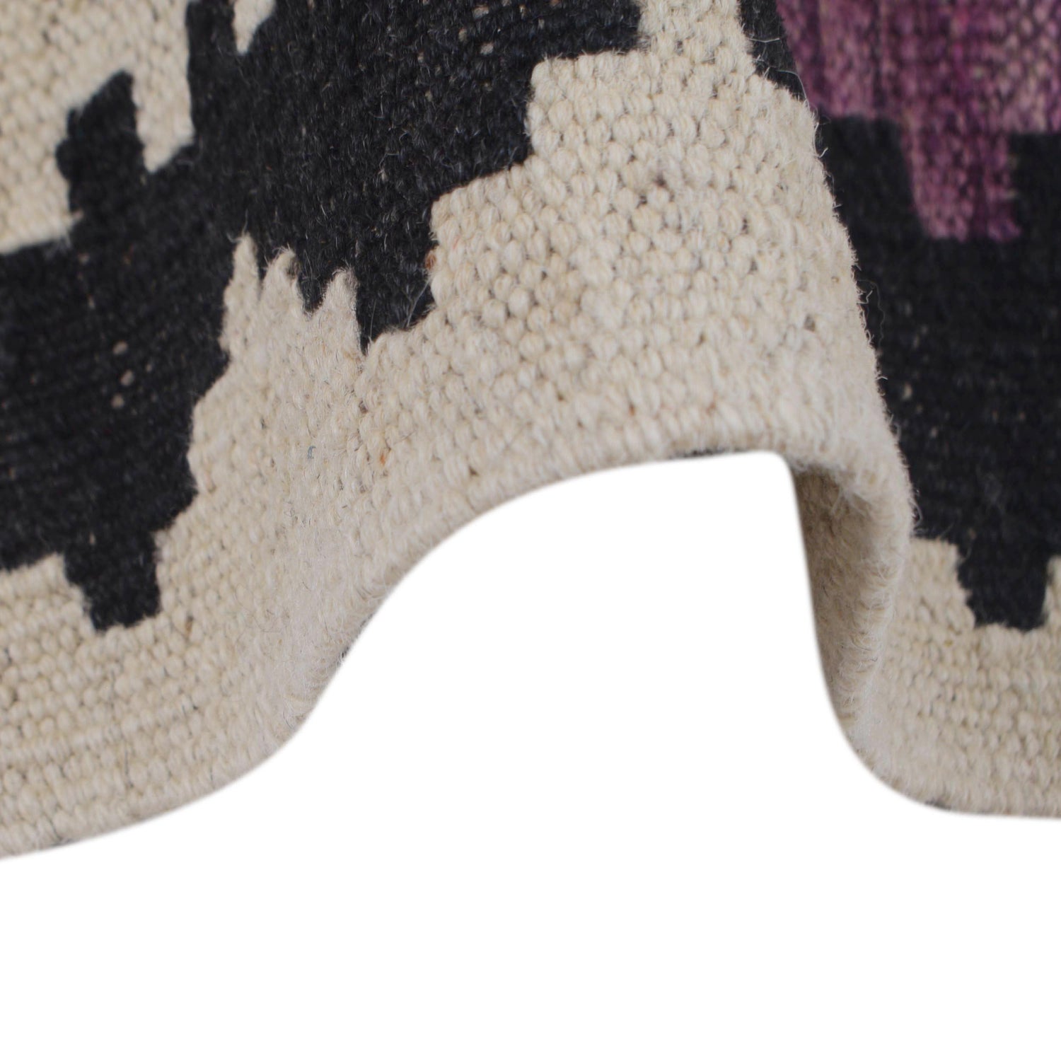 Handmade Turkish Design Wool Kilim Runner 2' 5" x 8' 1" ft / 74 x247 cm - No. B29492