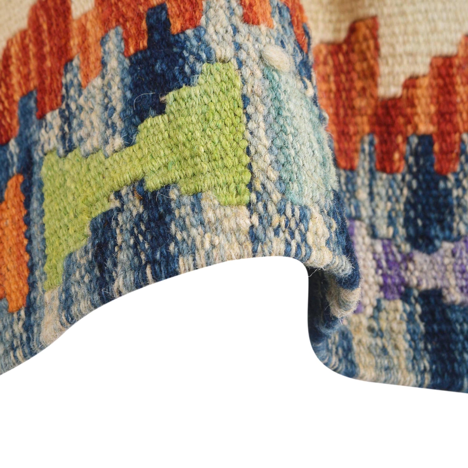 Handmade Vegetable Kilim 3' 0" x 4' 0" ft / 91 x 123 cm - No. B29562