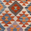 Handmade Vegetable Kelim 2' 10" x 4' 4" ft / 87 x 133 cm - No. B29577