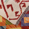 Hand Knotted Afghan Style Kilim 2' 9" x 4' 0" ft / 83 x 122 cm - No. B29578