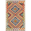 Hand Knotted Flatweave Kilim 2' 8" x 4' 0" ft / 81 x 123 cm - No. B29584