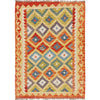 Handmade Afghan Vegetable Kilim 2' 9" x 4' 0" ft / 85 x 122 cm - No. B29587