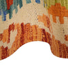 Colorful Flat-Weave Wool Kilim 2' 7" x 3' 9" ft / 79 x 114 cm - No. B29589