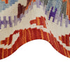 Colorful Flat-Weave Wool Kilim 2' 8" x 4' 0" ft / 81 x 123 cm - No. B29616
