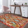 Handmade Vegetable Kilim 2' 9" x 4' 0" ft / 85 x 121 cm - No. B29617