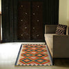 Hand Made Afghan Kilim 2' 9" x 3' 10" ft / 83 x 118 cm - No. B29627