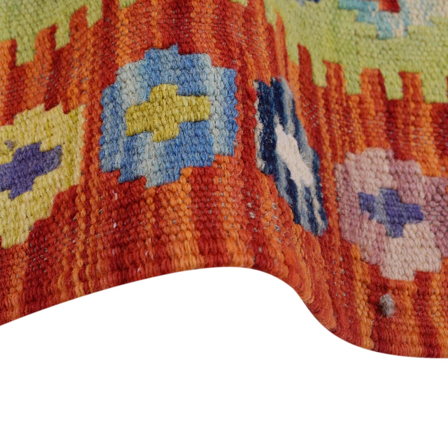 Hand Knotted Flatweave Kilim 2' 9" x 4' 0" ft / 83 x 122 cm - No. B29649