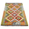 Hand Made Afghan Kilim 2' 8" x 4' 2" ft / 82 x 126 cm - No. B29651