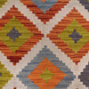 Hand Made Afghan Kilim 2' 8" x 4' 2" ft / 82 x 126 cm - No. B29651