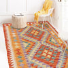 Hand Woven Wool Kelim 2' 8" x 4' 6" ft / 82 x 136 cm - No. B29656