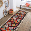 Long Chobi Kilim Runner 2' 9" x 10' 2" ft / 85 x 310 cm - No. B29685