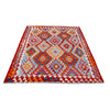Hand Woven Wool Kelim 4' 11" x 6' 4" ft / 150 x 194 cm - No. B29692