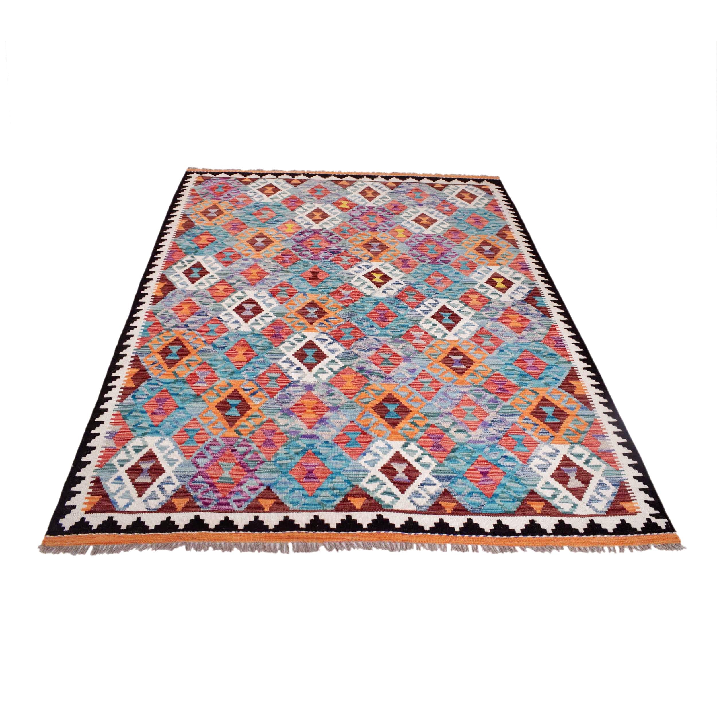 Medium Size Chobi Kilim 5' 0" x 6' 10" ft / 153 x 209 cm - No. B29695