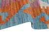 Hand Made Afghan Kilim 5' 0" x 6' 7" ft / 152 x 201 cm - No. B29702