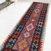 Handmade Afghan Vegetable Kilim Runner 2' 5" x 9' 10" ft / 73 x 300 cm - No. B29715
