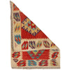 Hand Woven Wool Kelim 2' 3" x 3' 0" ft / 68 x 91 cm - No. B29789