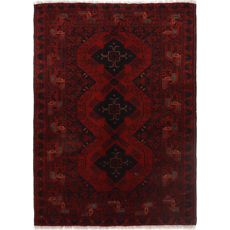 Oriental Khal Mohammadi Rug 3' 4" x 4' 10" ft / 102 x 148 cm - No. B30054