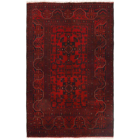 Hand knotted Khal Mohammadi Rugs 3' 2" x 4' 11" ft / 97 x 151 cm - No. B30057