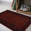 Handmade Foot Mat 1' 3" x 2' 0" ft / 39 x 61 cm - No. B30072