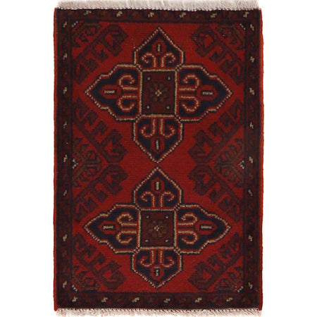Handmade Floor Mat 1' 5" x 2' 0" ft / 42 x 61 cm - No. B30083