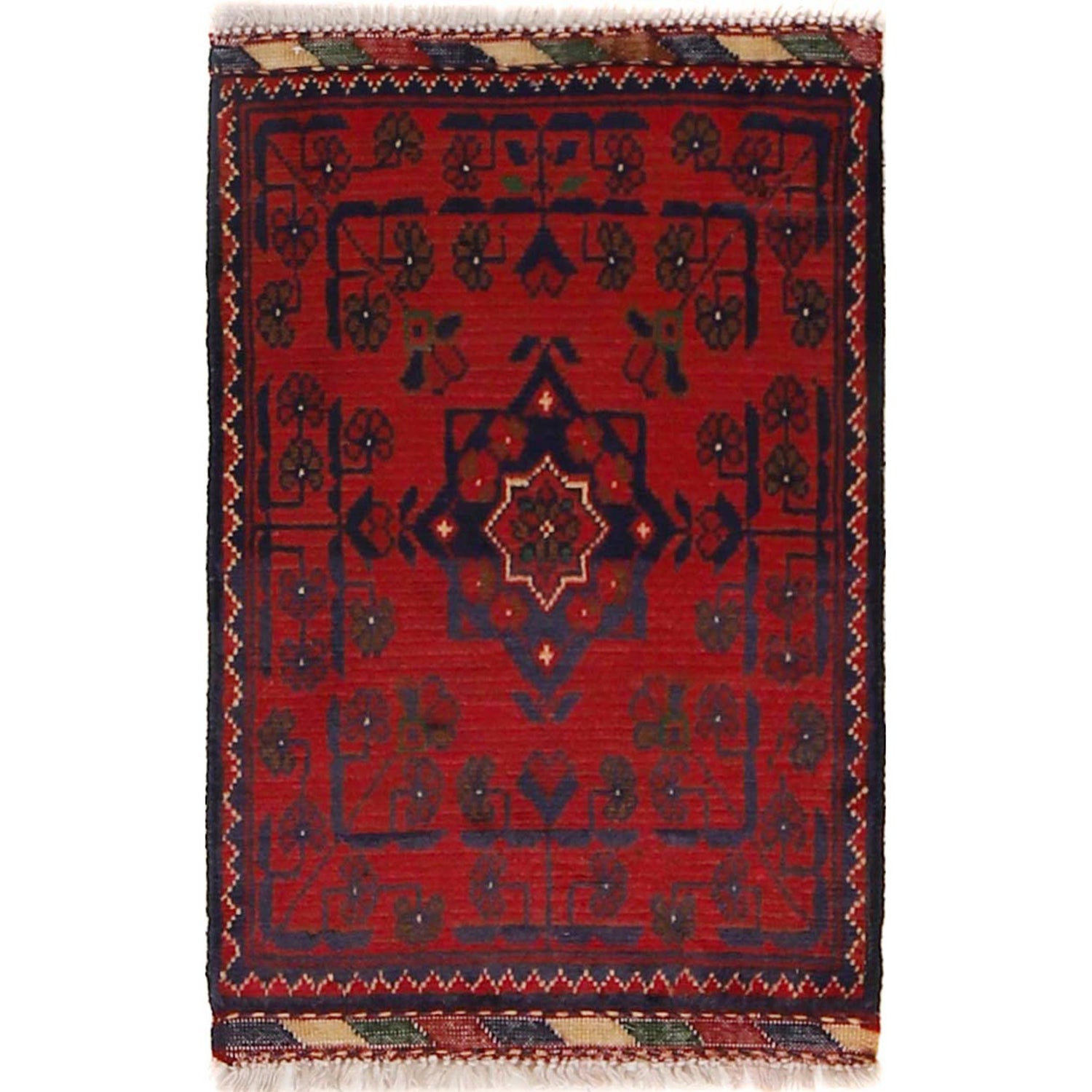 Red Color Doormats 1' 5" x 2' 2" ft / 42 x 65 cm - No. B30089