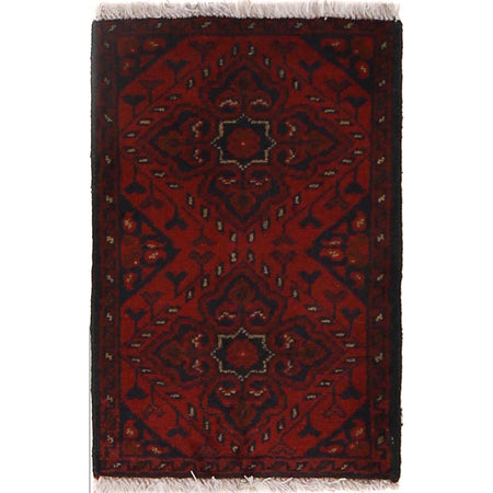 Handmade Floor Mat 1' 4" x 2' 0" ft / 40 x 62 cm - No. B30093