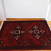 Handmade Door Mat 1' 5" x 2' 0" ft / 43 x 60 cm - No. B30172