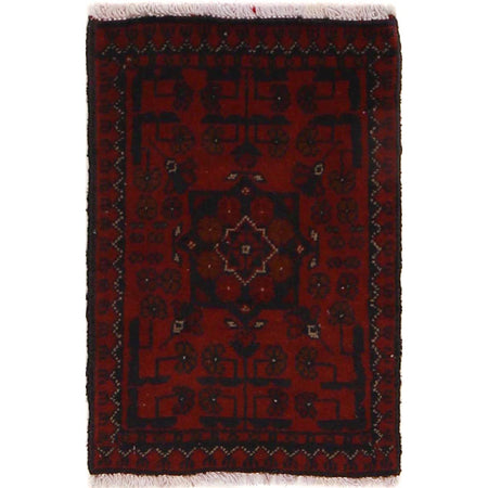 Handmade Door Mat 1' 4" x 2' 0" ft / 40 x 61 cm - No. B30185