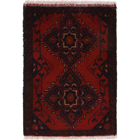 Handmade Door Mat 1' 5" x 2' 0" ft / 43 x 62 cm - No. B30187