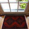 Handmade Door Mat 1' 5" x 2' 0" ft / 43 x 62 cm - No. B30187