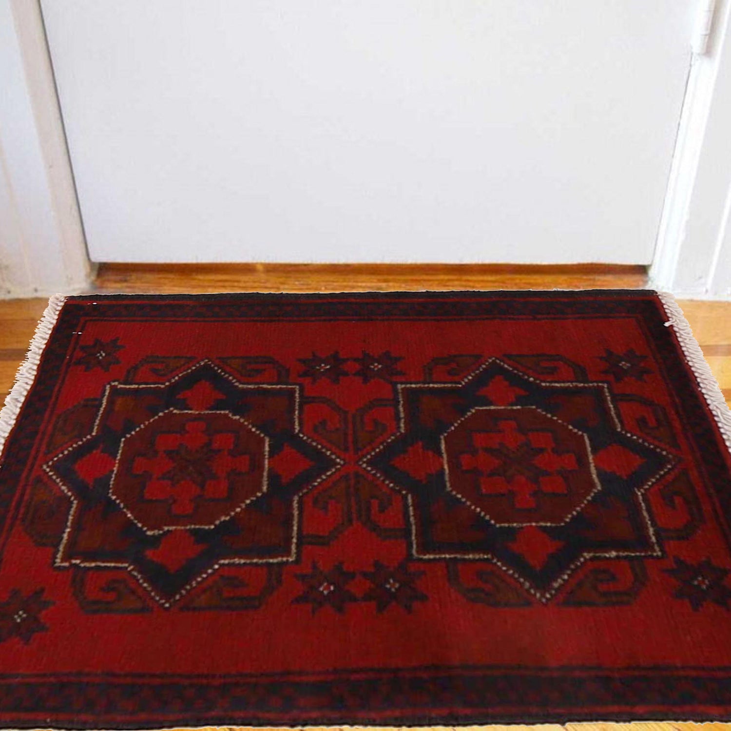 Red Color Doormats 1' 5" x 2' 0" ft / 44 x 62 cm - No. B30189