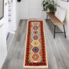Handmade Vegetable Kilim Runner 2' 0" x 6' 5" ft / 62 x 195 cm - No. B30464