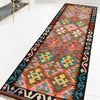 Handmade Vegetable Kilim Runner 2' 1" x 6' 7" ft / 64 x 200 cm - No. B30515