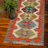 Handmade Vegetable Kilim Runner 2' 1" x 6' 5" ft / 64 x 196 cm - No. B30547
