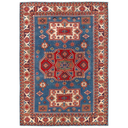 Handmade Kazak Area Rug 6' 9" x 9' 7" ft / 205 x 291 cm - No. B30654