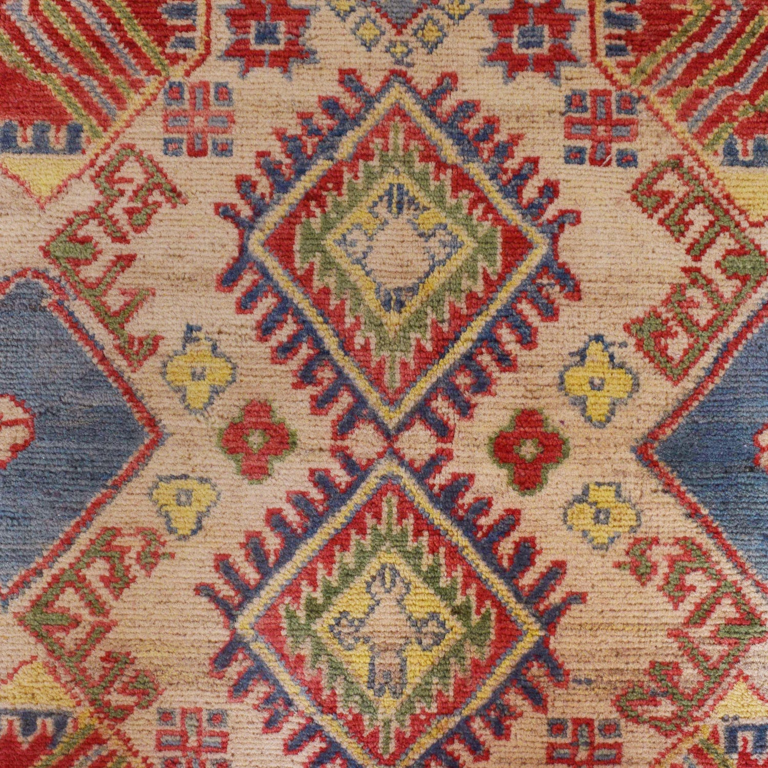 Red Color Kazak Rug 6' 7" x 9' 10" ft / 201 x 300 cm - No. B31609