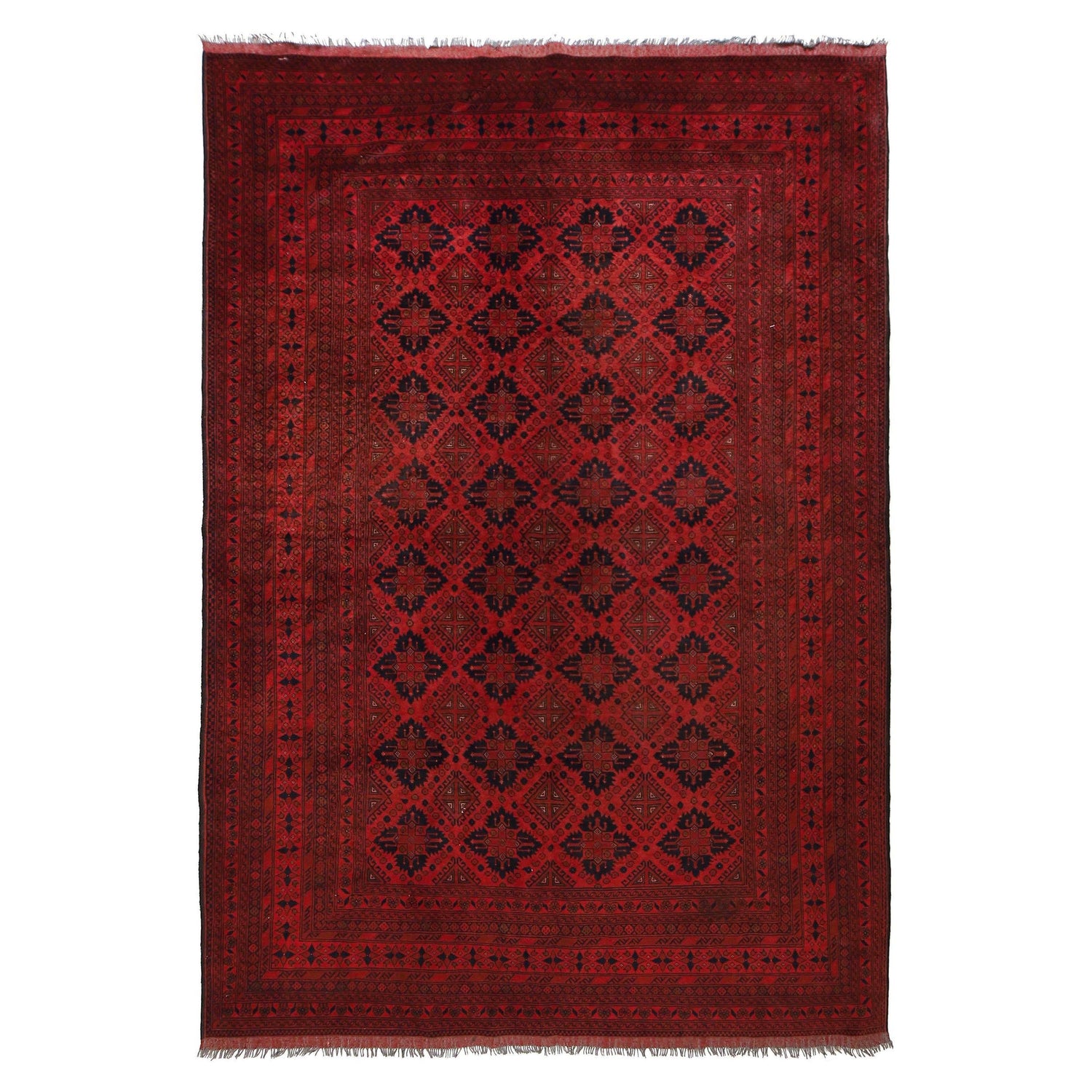 Oriental Khal Mohammadi Rug 6' 7" x 9' 10" ft / 201 x 300 cm - No. B33054
