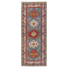 Blue Color Kazak Runner Rug 2' 9" x 6' 9" ft / 83 x 207 cm - No. B33077