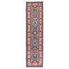 Oriental Kazak Runner Rug 3' 1" x 12' 10" ft / 93 x 391 cm - No. B33095