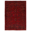 Handwoven Khal Mohammadi Afghan Carpet 3' 5" x 4' 8" ft / 103 x 143 cm - No. B34186
