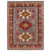 Handmade Kazak Area Rug 3' 11" x 5' 7" ft / 120 x 169 cm - No. B34193