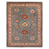 Hand knotted Kazak Carpet 4' 10" x 6' 2" ft / 147 x 188 cm - No. B34195
