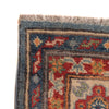 Hand knotted Kazak Carpet 4' 10" x 6' 2" ft / 147 x 188 cm - No. B34195