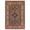 Hand knotted Kazak Rugs 3' 3" x 5' 0" ft / 99 x 152 cm - No. B34198
