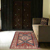 Hand knotted Kazak Rugs 3' 2" x 4' 8" ft / 96 x 142 cm - No. B34609