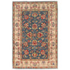 Hand Knotted Kazak Oriental Rug 3' 11" x 5' 10" ft / 119 x 179 cm - No. B34610