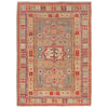 Hand knotted Kazak Carpet 3' 11" x 5' 7" ft / 120 x 171 cm - No. B34613